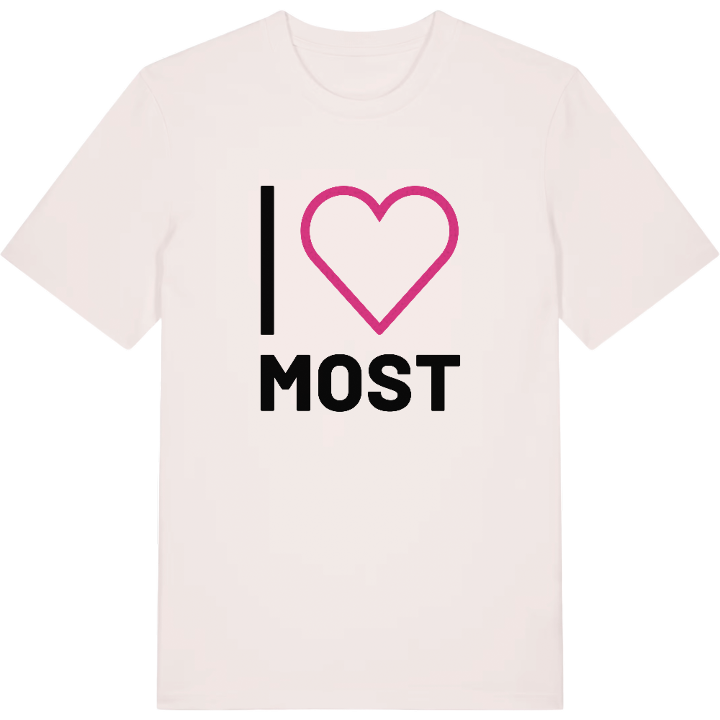 Jag älskar Most t-shirt stort tryck – t-shirt från PinShirt