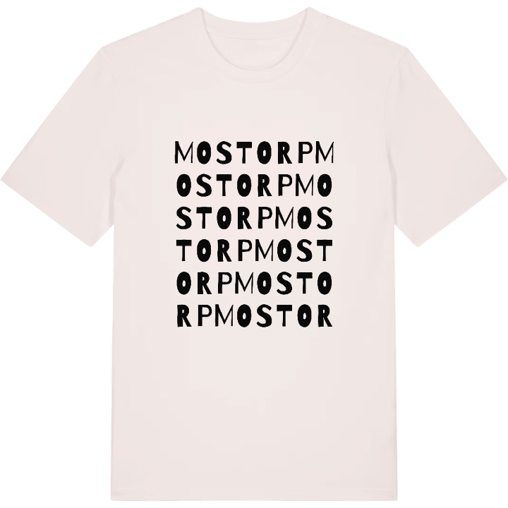 Mostorp ordlek t-shirt – t-shirt från PinShirt