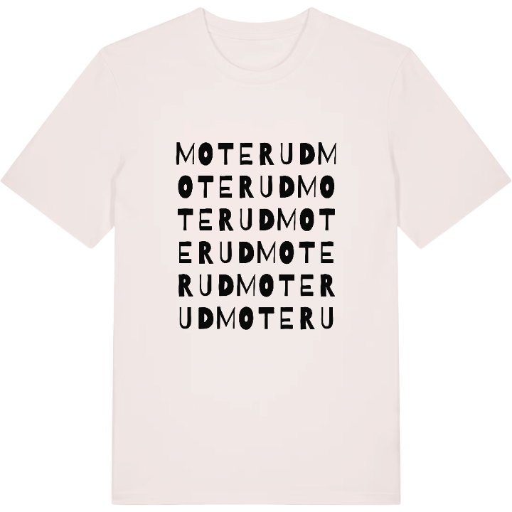 Moterud ordlek t-shirt – t-shirt från PinShirt