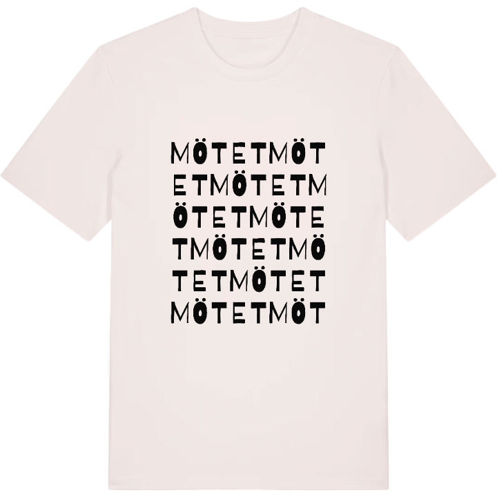 Mötet ordlek t-shirt – t-shirt från PinShirt