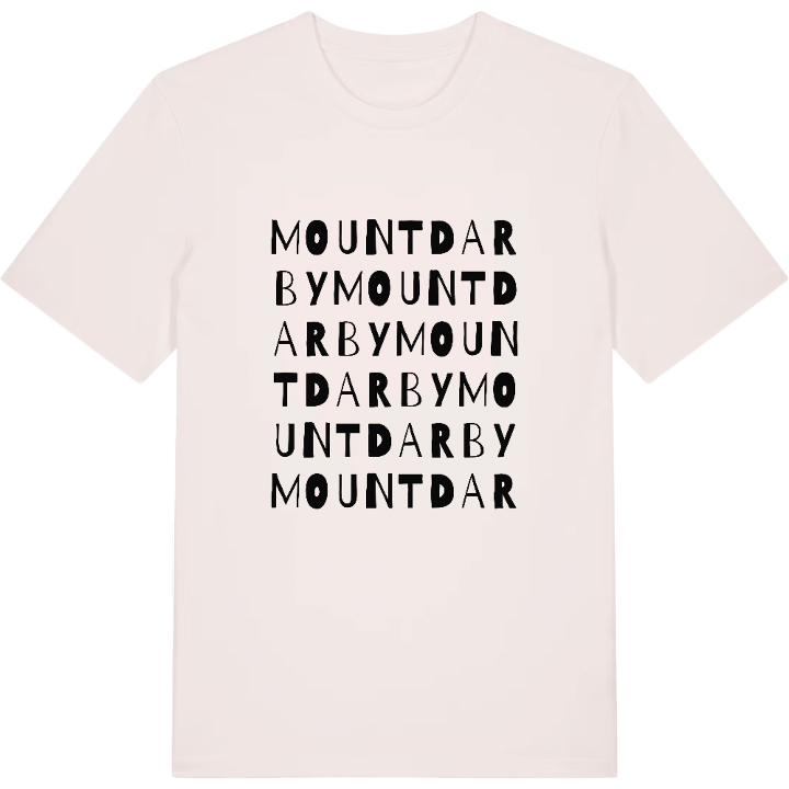Mount Darby ordlek t-shirt – t-shirt från PinShirt