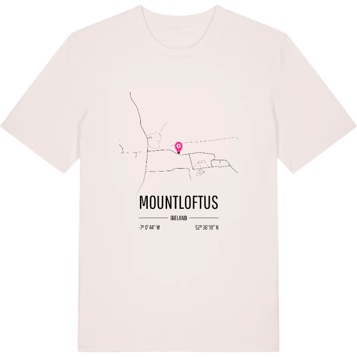 Mountloftus karta t-shirt – t-shirt från PinShirt