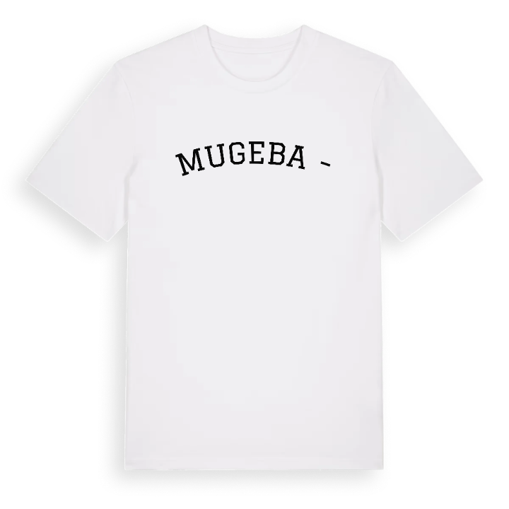 Mugeba - böjd t-shirt – t-shirt från PinShirt