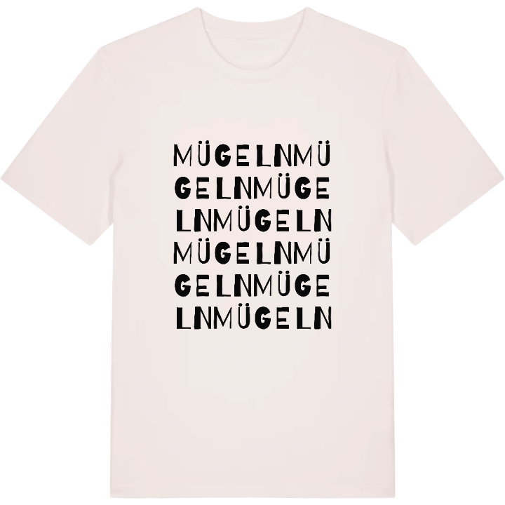 Mügeln ordlek t-shirt – t-shirt från PinShirt