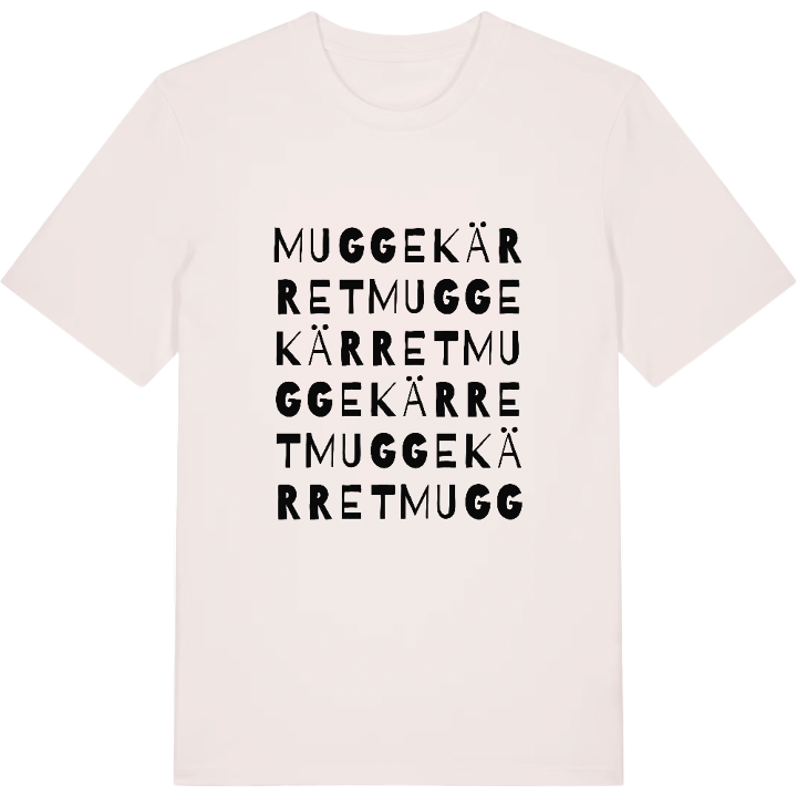 Muggekärret ordlek t-shirt – t-shirt från PinShirt