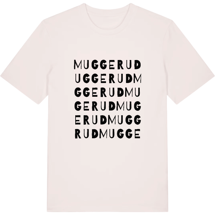 Muggerud ordlek t-shirt – t-shirt från PinShirt