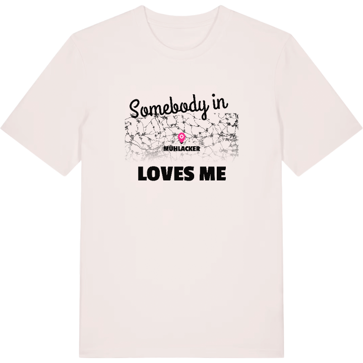 Någon i Mühlacker älskar mig t-shirt – t-shirt från PinShirt