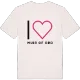Jag älskar Muir of Ord t-shirt stort tryck
