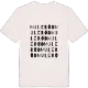 Muleröd ordlek t-shirt