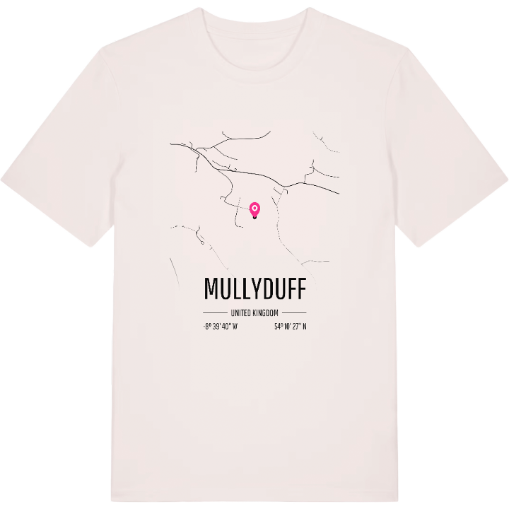 Mullyduff karta t-shirt – t-shirt från PinShirt