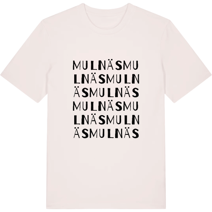 Mulnäs ordlek t-shirt – t-shirt från PinShirt