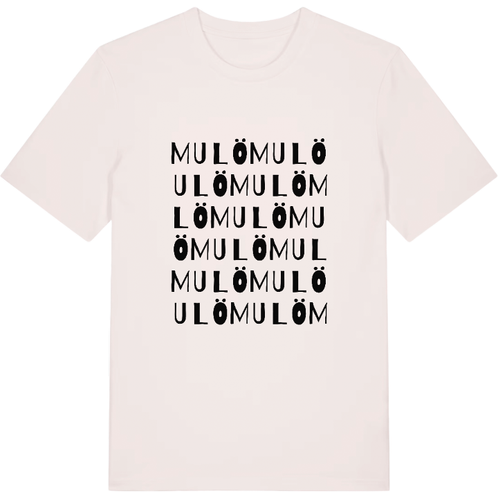 Mulö ordlek t-shirt – t-shirt från PinShirt