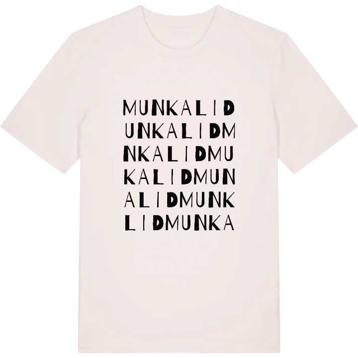 Munkalid ordlek t-shirt – t-shirt från PinShirt