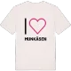 Jag älskar Munkåsen t-shirt stort tryck