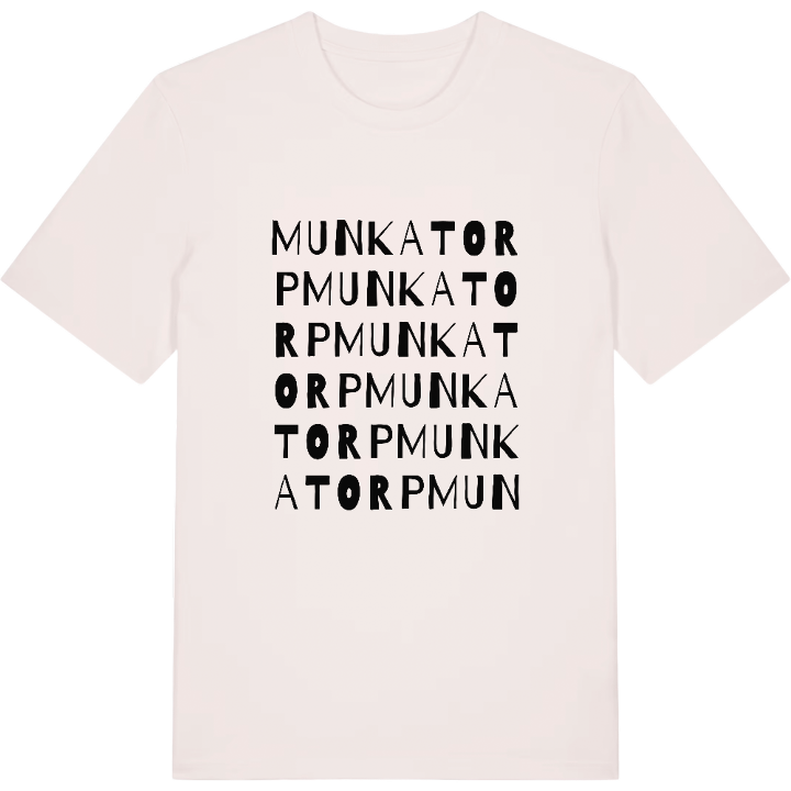 Munkatorp ordlek t-shirt – t-shirt från PinShirt