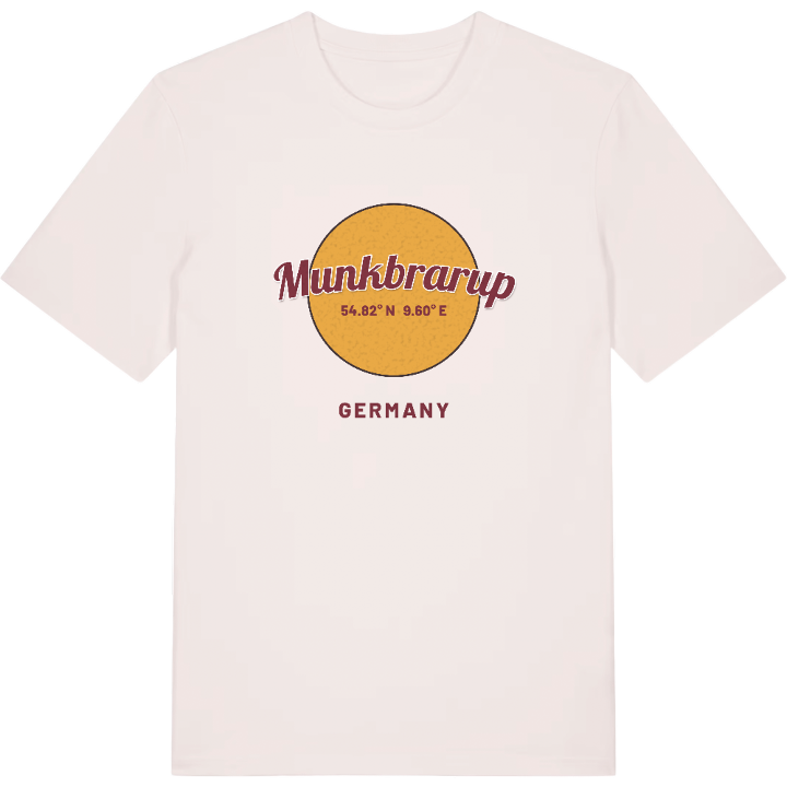 Munkbrarup cirkel t-shirt – t-shirt från PinShirt