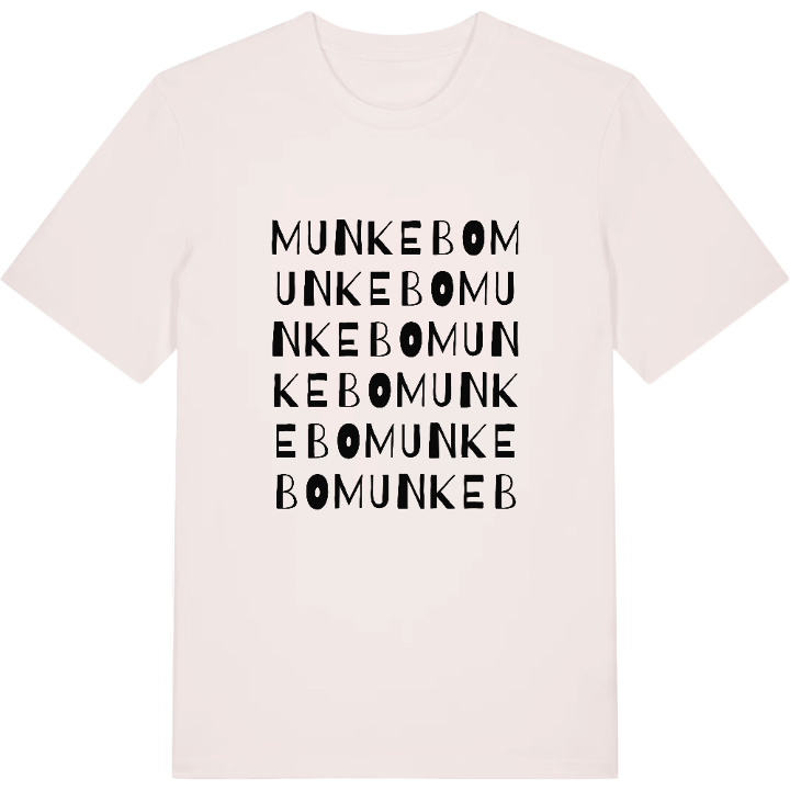 Munkebo ordlek t-shirt – t-shirt från PinShirt