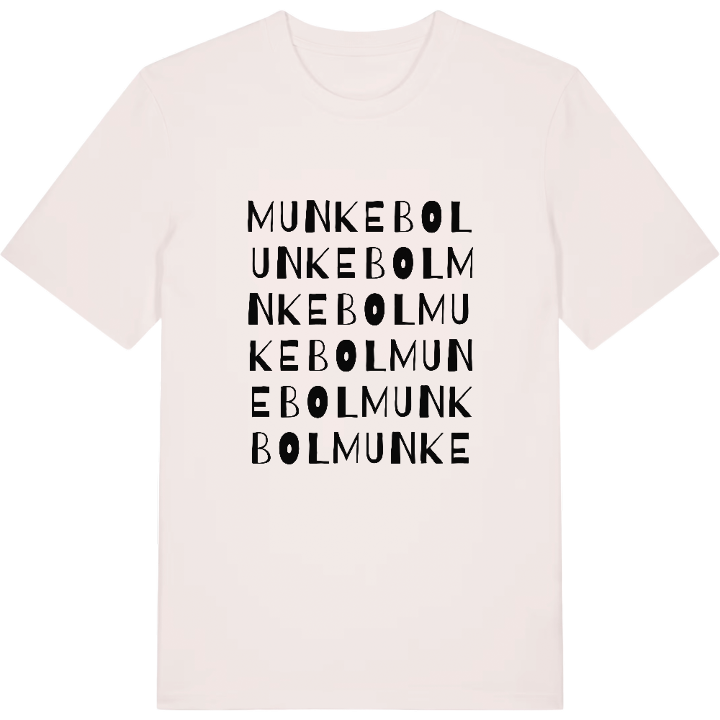 Munkebol ordlek t-shirt – t-shirt från PinShirt