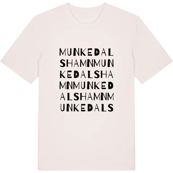 Munkedals hamn ordlek t-shirt – t-shirt från PinShirt