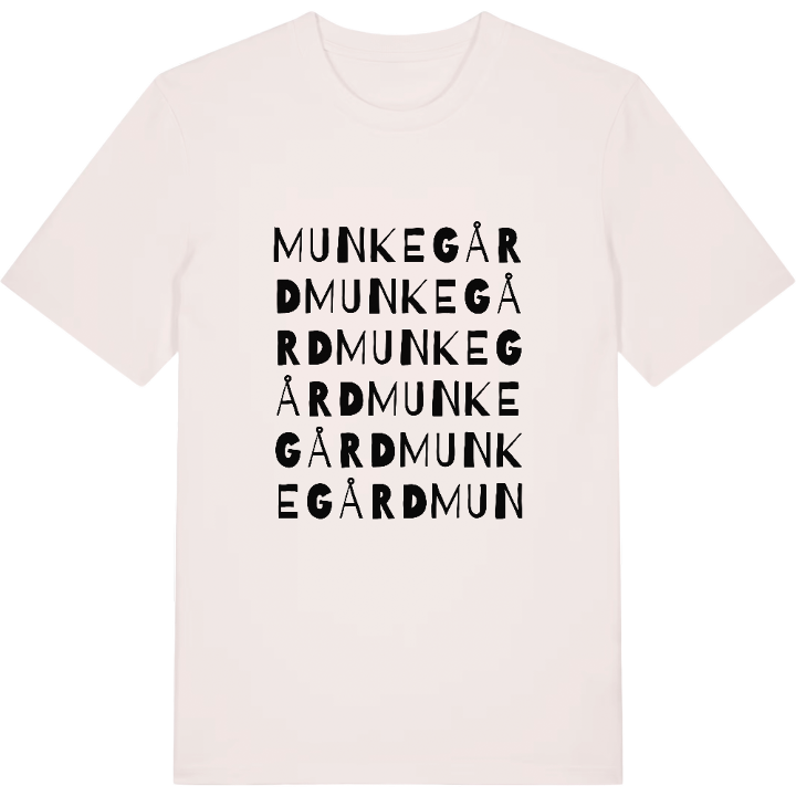 Munkegård ordlek t-shirt – t-shirt från PinShirt