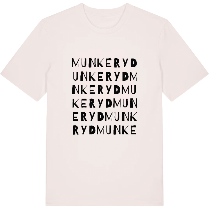 Munkeryd ordlek t-shirt – t-shirt från PinShirt