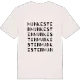 Munkesten ordlek t-shirt