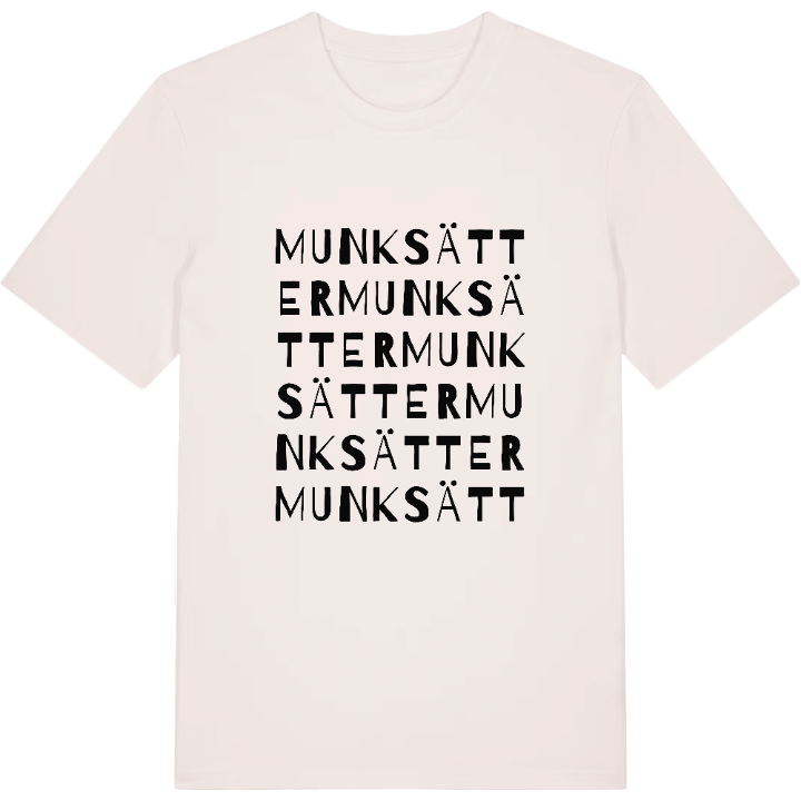 Munksätter ordlek t-shirt – t-shirt från PinShirt