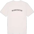 Munkvreten böjd t-shirt