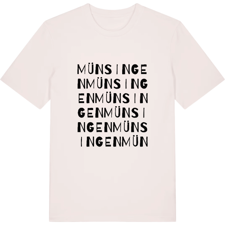 Münsingen ordlek t-shirt – t-shirt från PinShirt