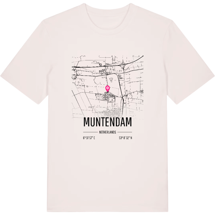 Muntendam karta t-shirt – t-shirt från PinShirt