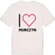 Jag älskar Murczyn t-shirt stort tryck