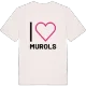 Jag älskar Murols t-shirt stort tryck