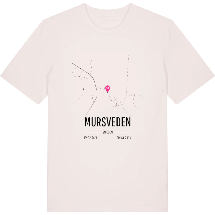 Mursveden karta t-shirt – t-shirt från PinShirt
