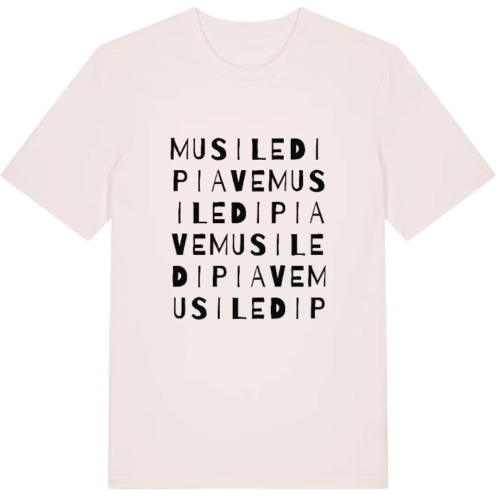 Musile di Piave ordlek t-shirt – t-shirt från PinShirt