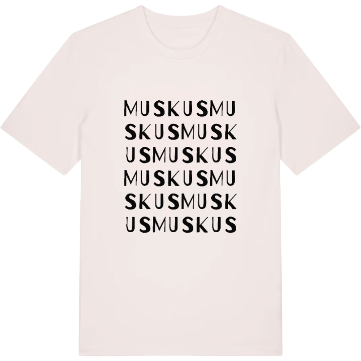 Muskus ordlek t-shirt – t-shirt från PinShirt