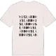 Musland ordlek t-shirt
