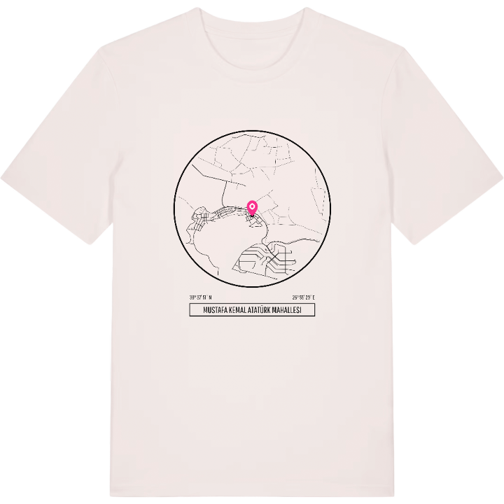 Mustafa Kemal Atatürk Mahallesi t-shirt – t-shirt från PinShirt