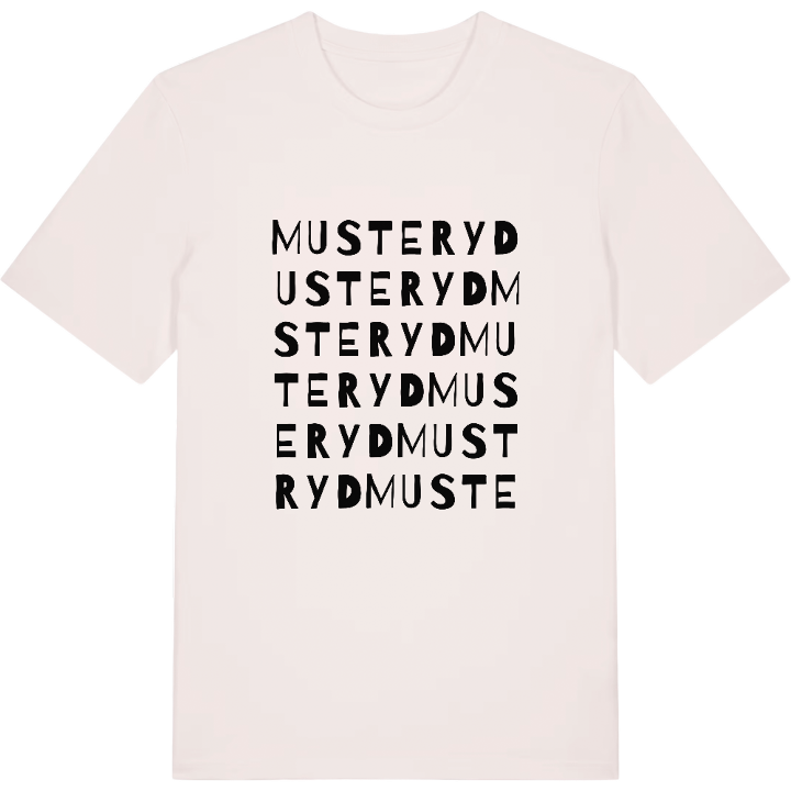 Musteryd ordlek t-shirt – t-shirt från PinShirt