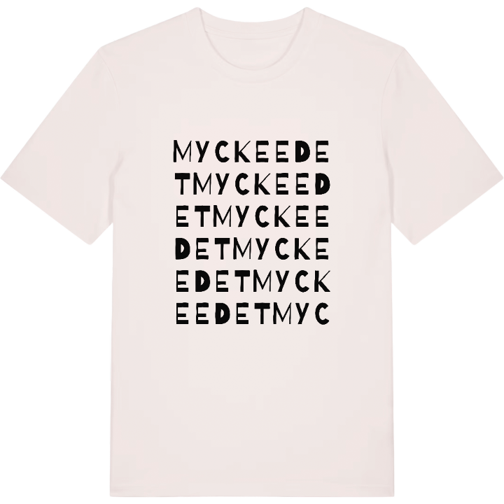 Myckeedet ordlek t-shirt – t-shirt från PinShirt