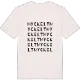 Myckelt ordlek t-shirt