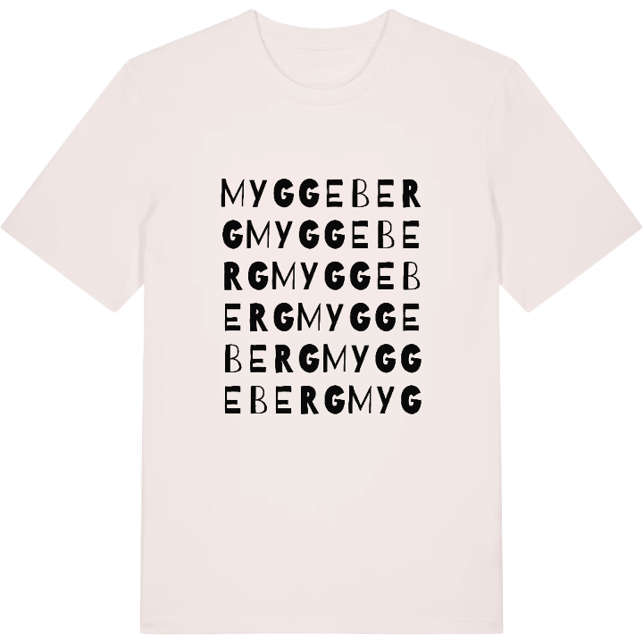 Myggeberg ordlek t-shirt – t-shirt från PinShirt