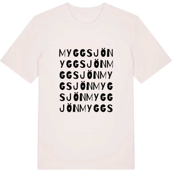 Myggsjön ordlek t-shirt – t-shirt från PinShirt