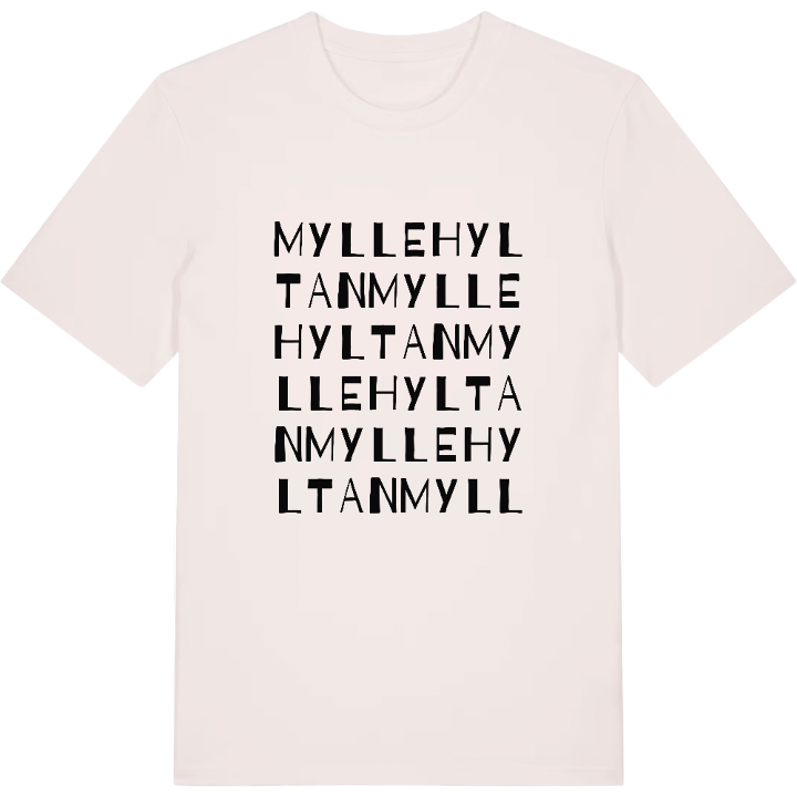 Myllehyltan ordlek t-shirt – t-shirt från PinShirt