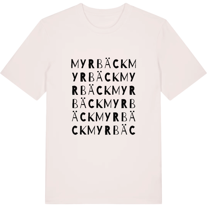 Myrbäck ordlek t-shirt – t-shirt från PinShirt