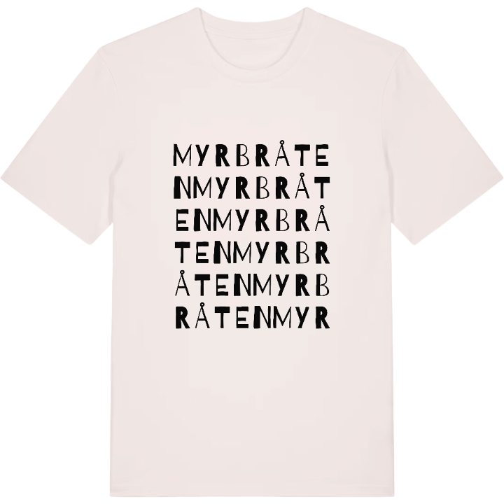 Myrbråten ordlek t-shirt – t-shirt från PinShirt
