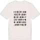 Myrevarv ordlek t-shirt