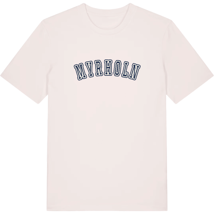Myrholn college t-shirt – t-shirt från PinShirt