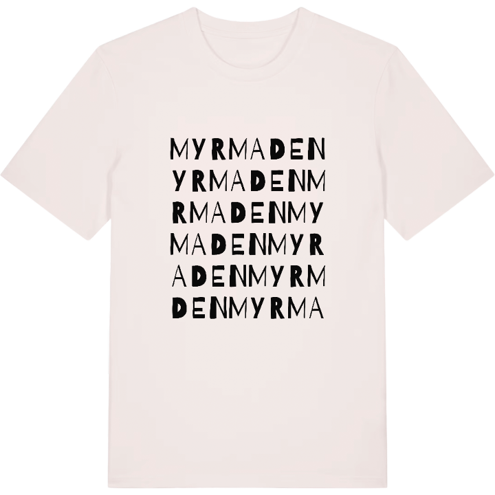 Myrmaden ordlek t-shirt – t-shirt från PinShirt