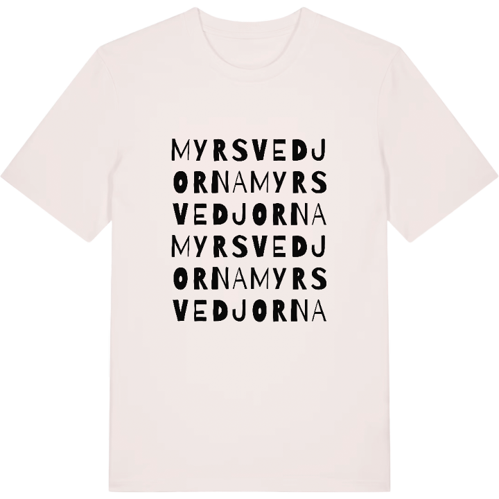 Myrsvedjorna ordlek t-shirt – t-shirt från PinShirt