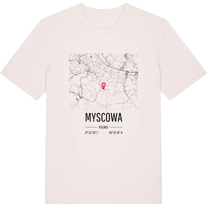 Myscowa karta t-shirt – t-shirt från PinShirt